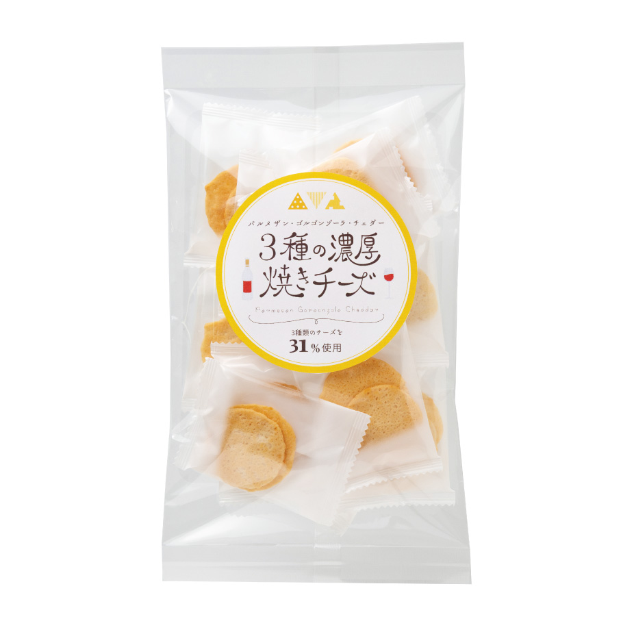 ３種の濃厚焼きチーズ