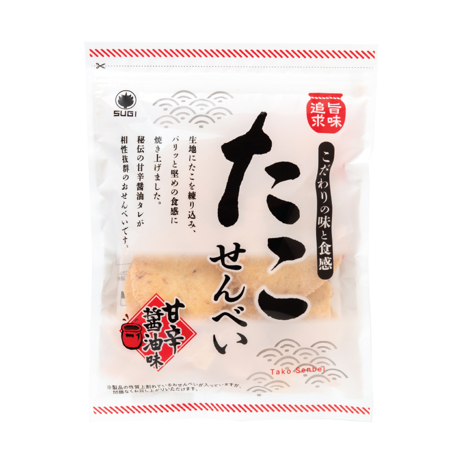 90ｇたこせん甘辛醤油味